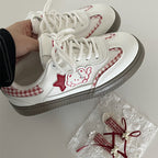 Damen Verspielte Sneakers mit kreativem Motiv