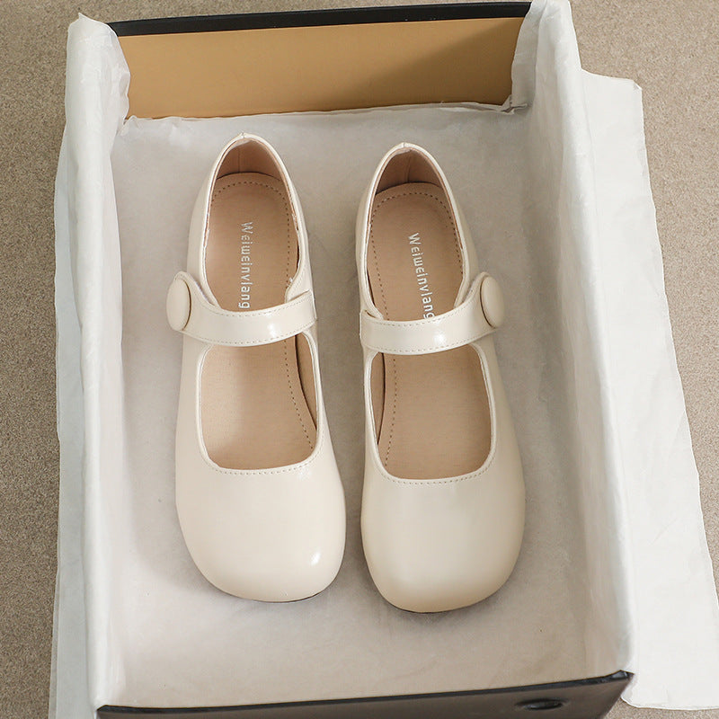 Damen Mary Jane Schuhe mit Verstellbarem Riemen und Komfortablem Fußbett R&B