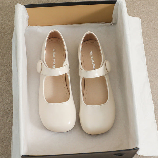 Damen Mary Jane Schuhe mit Verstellbarem Riemen und Komfortablem Fußbett R&B