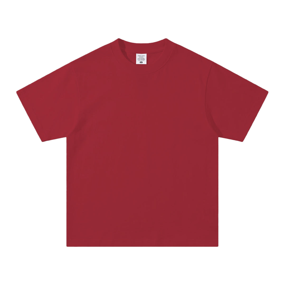 Damen Oversized T-Shirt aus hochwertiger Baumwolle mit praktischem Rundhalsausschnitt R&B