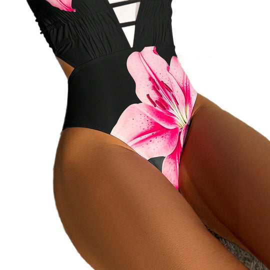 Damen Monokini mit stylischen Cut-Outs R&B