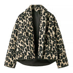 Damen Steppjacke im eleganten Leopardenmuster R&B