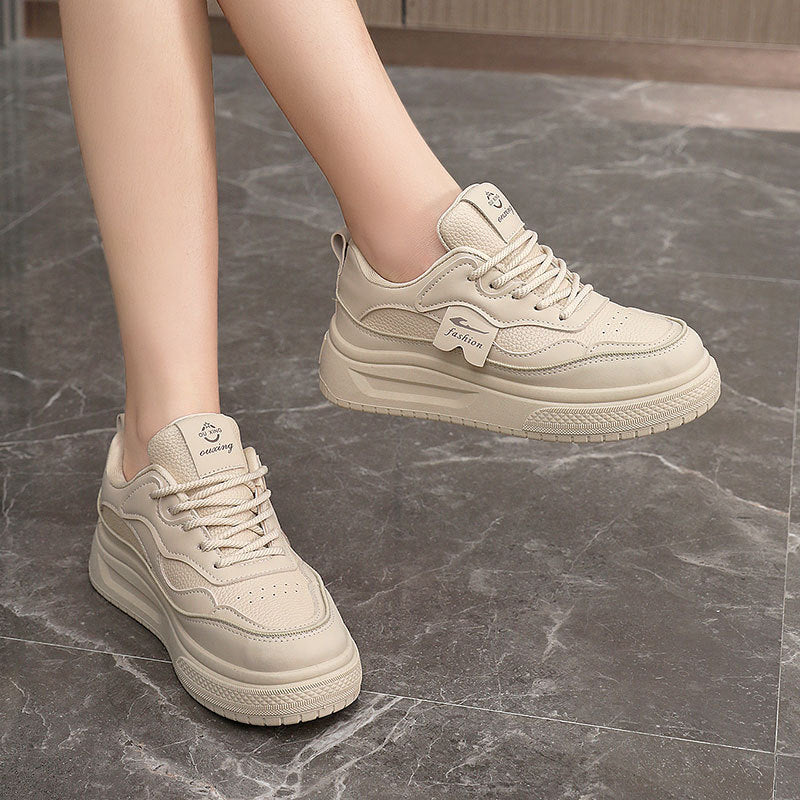 Damen modische chunky Sneakers mit atmungsaktivem Obermaterial und bequemer Dämpfung R&B