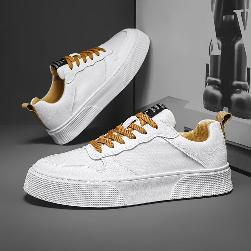 Damen Modische Sneakers mit atmungsaktiver Oberfläche und rutschfester Plattformsohle R&B