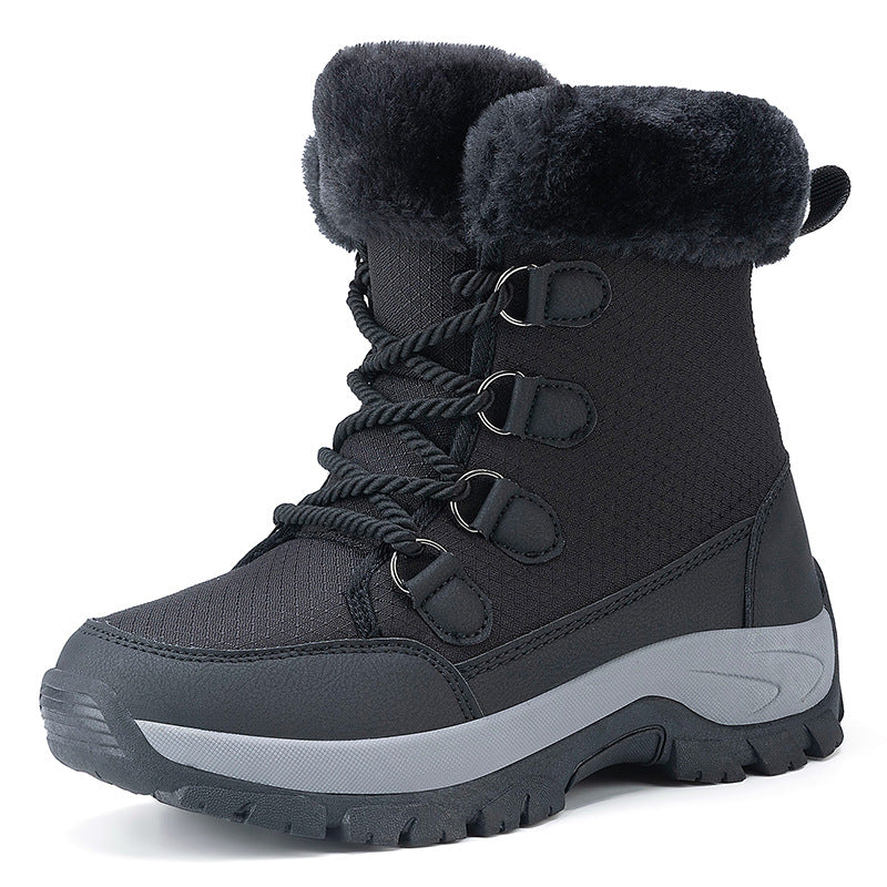 Damen Winterstiefel mit hochwertiger Isolierung und rutschfester Sohle R&B