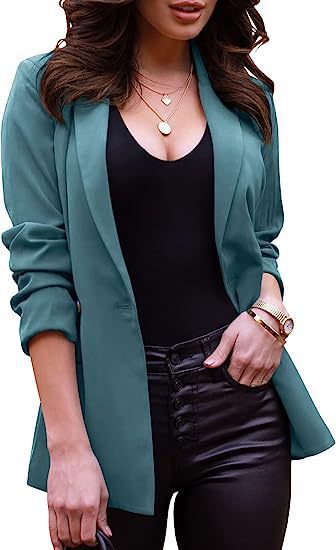 Damen Elegante, taillierte Blazerjacke aus feinem Material R&B