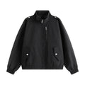 Herren praktische Freizeitjacke mit hohem Kragen und seitlichen Eingrifftaschen R&B