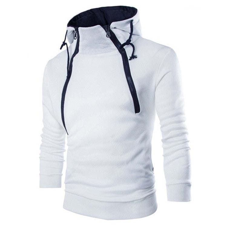 Herren moderne Kapuzenpullover mit praktischem Reißverschluss R&B