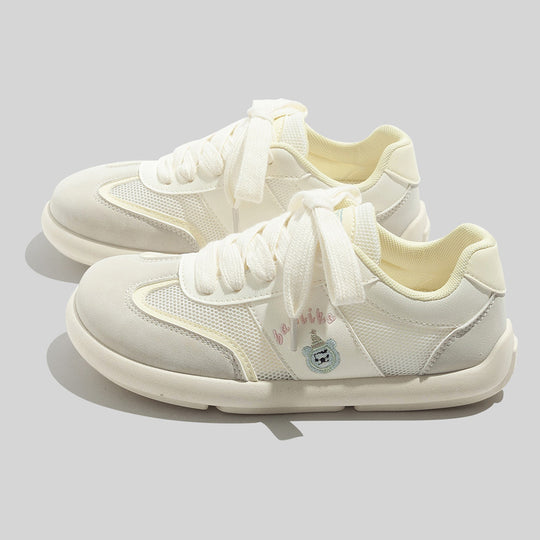 Damen Sneakers mit verspieltem Bärenmotiv und atmungsaktivem Obermaterial R&B