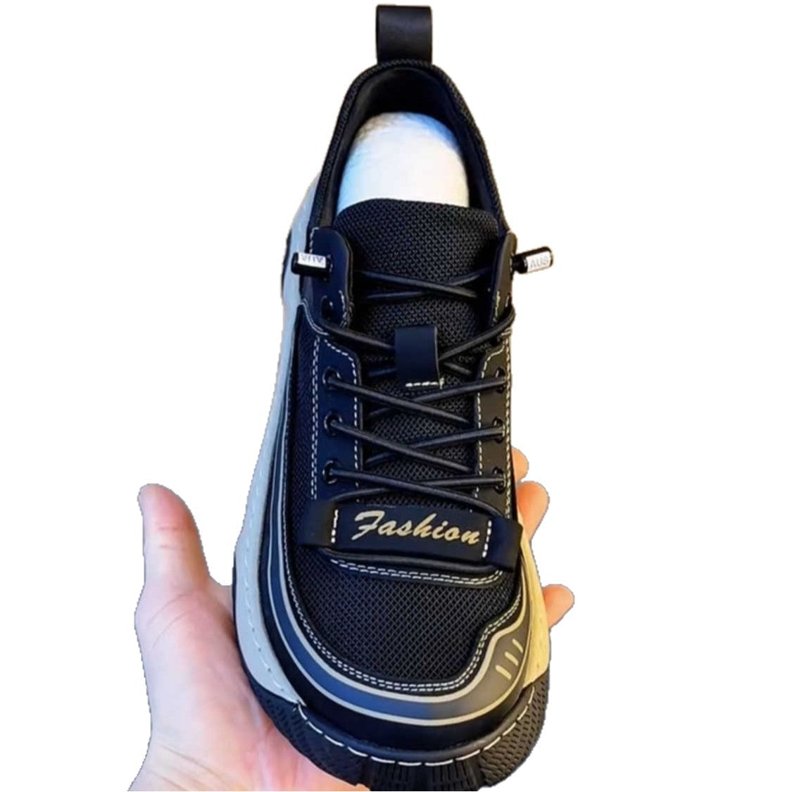 Damen Freizeit-Sneaker mit atmungsaktivem Mesh-Obermaterial und rutschfester Sohle R&B