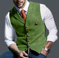 Herren stilvolle elegante Weste mit feinem Stoff R&B