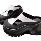 Damen modische Clogs mit konturierter Sohle R&B