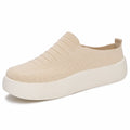Damen Flexible Slip-On Sneakers mit leichtem Netzdesign
