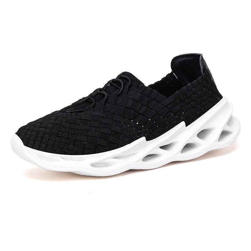 Damen Sportliche Slip-On Sneakers mit flexiblem Design und atmungsaktiver Obermaterialtechnologie R&B