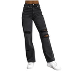 Damen Destroyed Jeans R&B