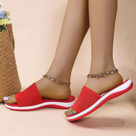 Damen Komfortable und luftige Clogs mit atmungsaktivem Obermaterial R&B
