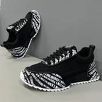Damen Sportliche Sneakers mit atmungsaktivem Mesh und griffiger Sohle R&B