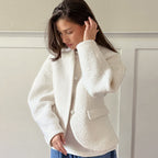 Damen Elegante und oversized Blazerjacke R&B