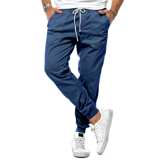 Herren Cargo-Jogginghose mit elastischem Bund und praktischen Taschen R&B