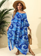 Damen Maxikleid mit floralem Muster R&B