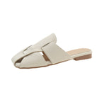 Damen modische Clogs mit weichem Fußbetten und stylischer Überlappung R&B