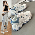 Damen Sportliche Sneaker mit dämpfender Sohle und robustem Profil R&B