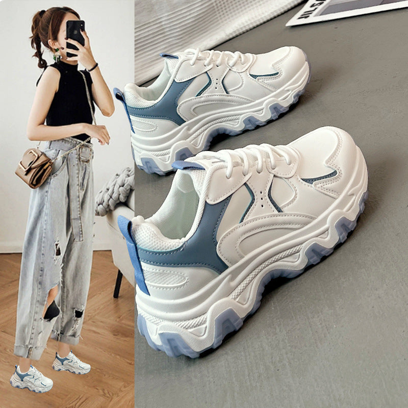 Damen Sportliche Sneaker mit dämpfender Sohle und robustem Profil R&B