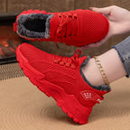 Damen Sportliche Komfort Sneaker mit kuscheligem Innenfutter R&B