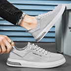 Damen Sportliche Sneakers mit atmungsaktiver Oberflächenstruktur und robustem Sohlenprofil R&B
