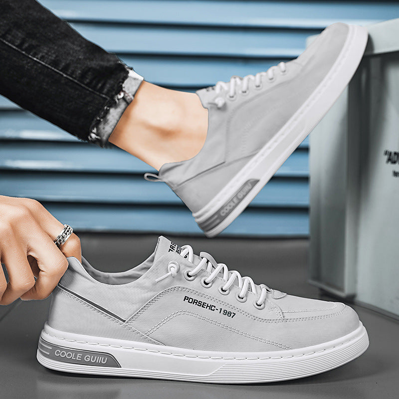 Damen Sportliche Sneakers mit atmungsaktiver Oberflächenstruktur und robustem Sohlenprofil R&B