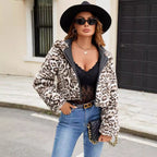 Damen Kunstfelljacke mit kontrastierenden Details und modischem Schnitt R&B