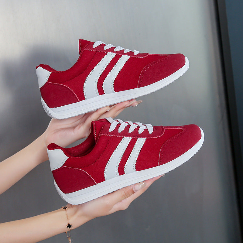 Damen Freizeit-Sneaker mit atmungsaktivem Obermaterial und bequemer Dämpfung R&B