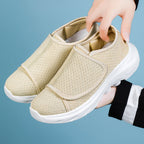 Damen Bequeme Slip-On Sneaker mit elastischem Obermaterial und rutschfester Sohle R&B