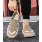 Damen Atmungsaktive Slip-On Sneakers mit elastischen Einsätzen R&B