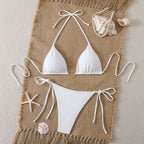 Damen Triangel-Bikini mit modischen Herz-Akzenten R&B