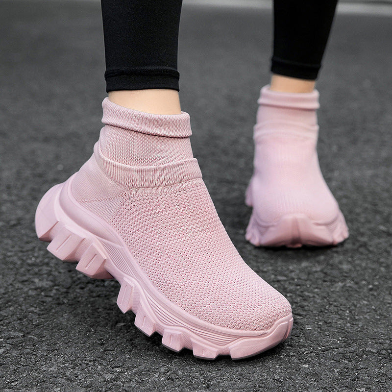 Damen High-Performance Strick-Sneakers R&B