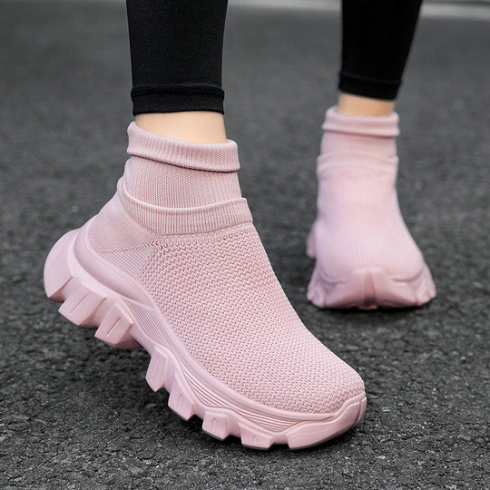 Damen High-Performance Strick-Sneakers R&B
