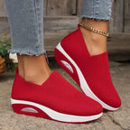 Damen Atmungsaktive Slip-On Sneakers mit erhöhtem Komfort R&B