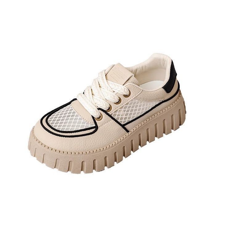 Damen Sportliche Sneaker mit luftigen Netzdetails und dicker Sohle R&B