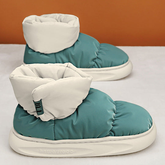 Damen warme Isolier-Schuhe mit hochwertiger Polsterung und rutschfester Sohle R&B