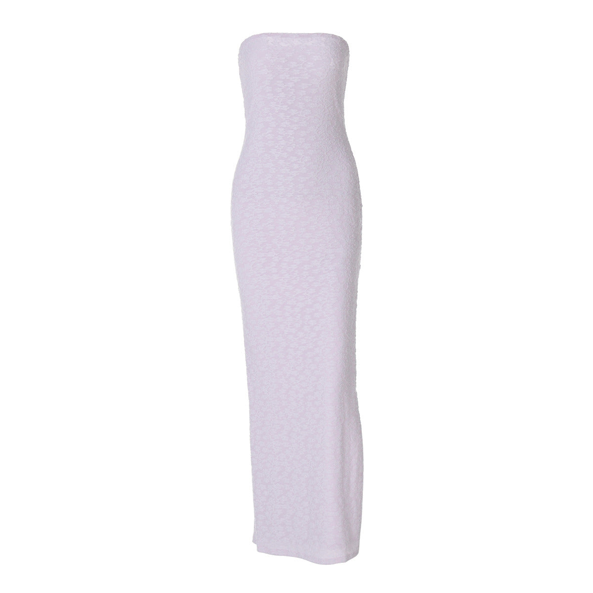 Damen Figurbetontes Bandeau-Maxikleid aus elastischem Material R&B