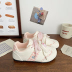 Damen Komfortable Sneakers mit verspielten Schleifendetails
