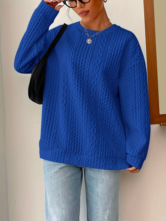 Damen Grobstrickpullover R&B