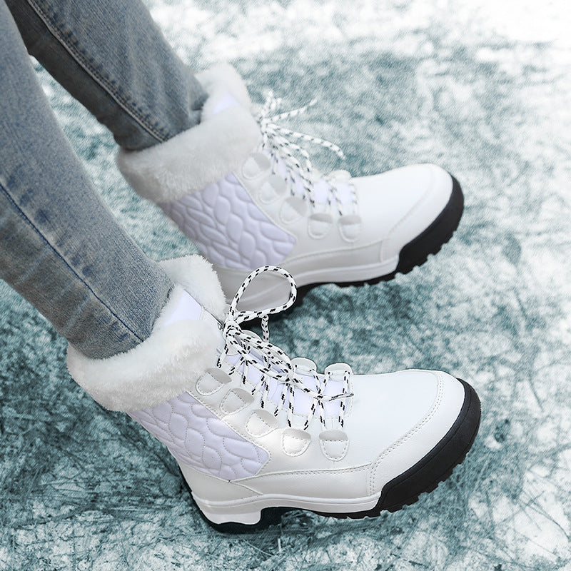 Damen Isolierte Winterstiefel mit rutschfester Sohle und warmem Innenfutter R&B