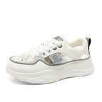 Damen Sportliche Sneakers mit atmungsaktiven Einsätzen und modernem Design R&B