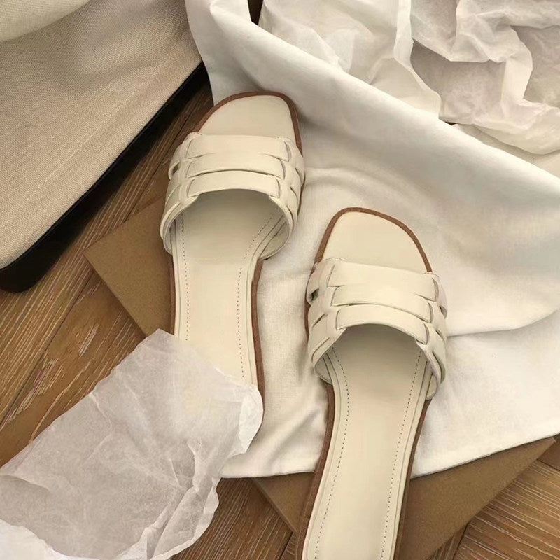 Damen praktische und stilvolle Slipper mit komfortablem Fußbett R&B