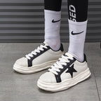 Damen Komfort-Sneaker mit trendigem Design und atmungsaktivem Obermaterial R&B