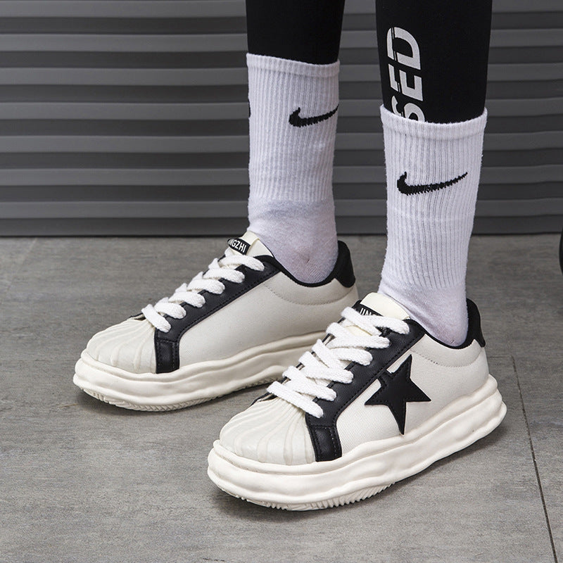 Damen Komfort-Sneaker mit trendigem Design und atmungsaktivem Obermaterial R&B