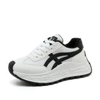 Damen moderne Sneaker mit atmungsaktiver Mesh-Oberfläche und dämpfender Laufsohle R&B