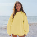 Damen Oversize-Sweatshirt mit Raglanärmeln